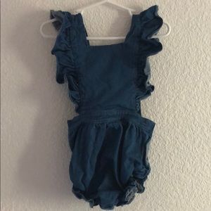 Stella Bella Denim Romper